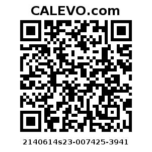Calevo.com Preisschild 2140614s23-007425-3941