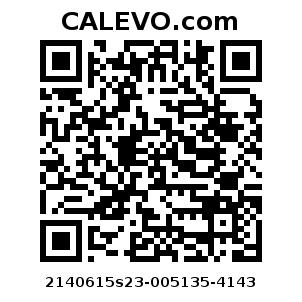 Calevo.com Preisschild 2140615s23-005135-4143