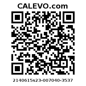 Calevo.com Preisschild 2140615s23-007040-3537