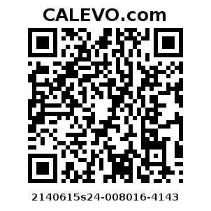 Calevo.com Preisschild 2140615s24-008016-4143