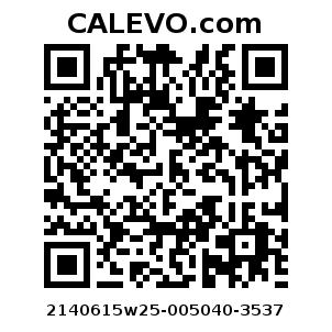 Calevo.com Preisschild 2140615w25-005040-3537