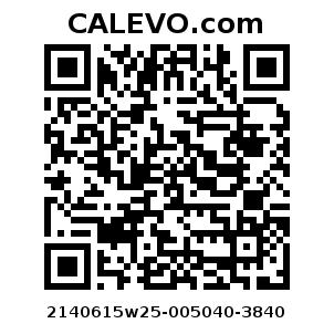 Calevo.com Preisschild 2140615w25-005040-3840