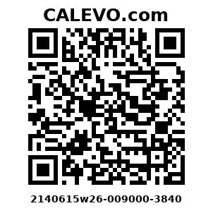Calevo.com Preisschild 2140615w26-009000-3840