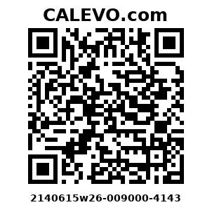 Calevo.com Preisschild 2140615w26-009000-4143