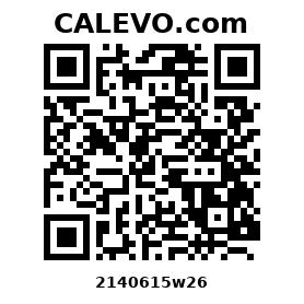 Calevo.com Preisschild 2140615w26