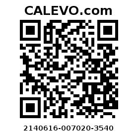 Calevo.com Preisschild 2140616-007020-3540