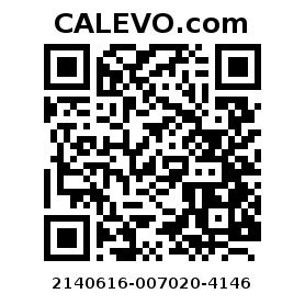 Calevo.com Preisschild 2140616-007020-4146