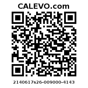 Calevo.com Preisschild 2140617s26-009000-4143