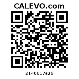 Calevo.com pricetag 2140617s26