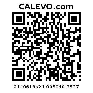 Calevo.com Preisschild 2140618s24-005040-3537