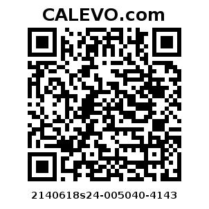 Calevo.com Preisschild 2140618s24-005040-4143