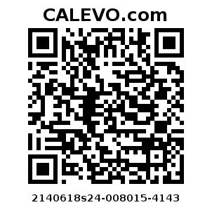Calevo.com Preisschild 2140618s24-008015-4143
