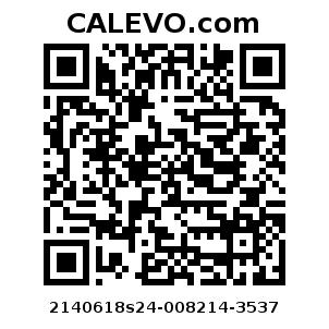 Calevo.com Preisschild 2140618s24-008214-3537