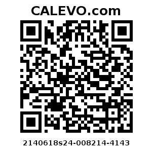 Calevo.com Preisschild 2140618s24-008214-4143