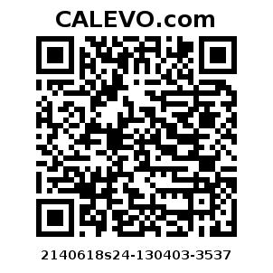 Calevo.com Preisschild 2140618s24-130403-3537