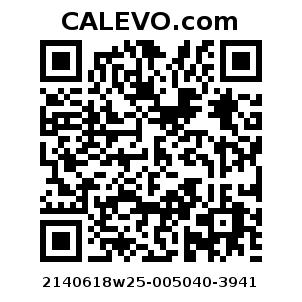 Calevo.com Preisschild 2140618w25-005040-3941