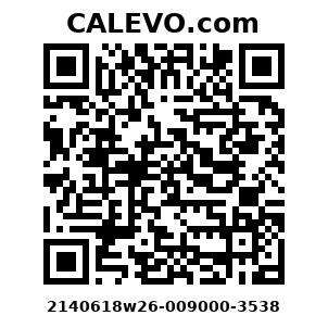 Calevo.com Preisschild 2140618w26-009000-3538