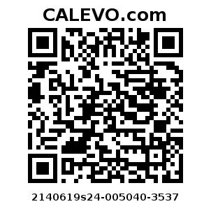 Calevo.com Preisschild 2140619s24-005040-3537