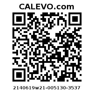 Calevo.com Preisschild 2140619w21-005130-3537