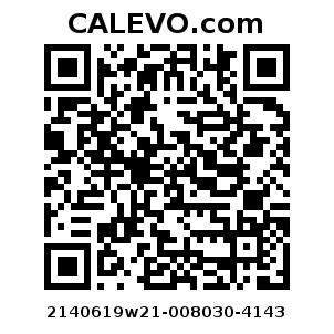 Calevo.com Preisschild 2140619w21-008030-4143