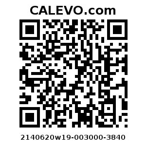 Calevo.com Preisschild 2140620w19-003000-3840