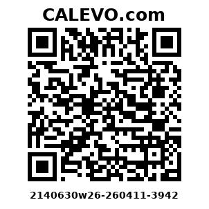 Calevo.com Preisschild 2140630w26-260411-3942