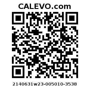 Calevo.com Preisschild 2140631w23-005010-3538