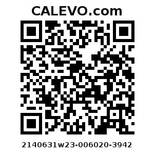 Calevo.com Preisschild 2140631w23-006020-3942