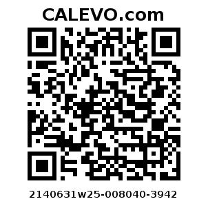 Calevo.com Preisschild 2140631w25-008040-3942