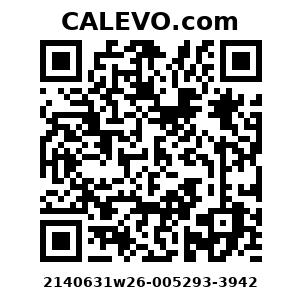 Calevo.com Preisschild 2140631w26-005293-3942