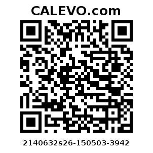 Calevo.com Preisschild 2140632s26-150503-3942