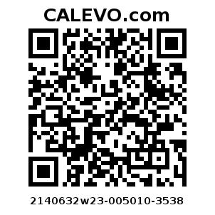 Calevo.com Preisschild 2140632w23-005010-3538