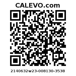 Calevo.com Preisschild 2140632w23-008130-3538