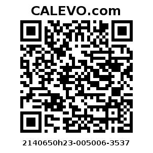 Calevo.com Preisschild 2140650h23-005006-3537