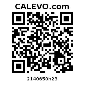 Calevo.com Preisschild 2140650h23