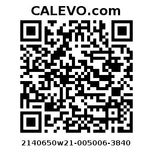 Calevo.com Preisschild 2140650w21-005006-3840