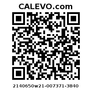 Calevo.com Preisschild 2140650w21-007371-3840