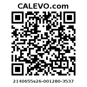 Calevo.com Preisschild 2140655s26-001280-3537