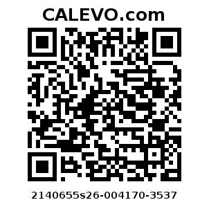 Calevo.com Preisschild 2140655s26-004170-3537