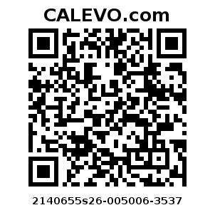 Calevo.com Preisschild 2140655s26-005006-3537