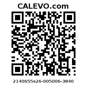 Calevo.com Preisschild 2140655s26-005006-3840
