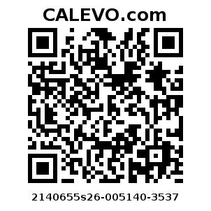 Calevo.com Preisschild 2140655s26-005140-3537