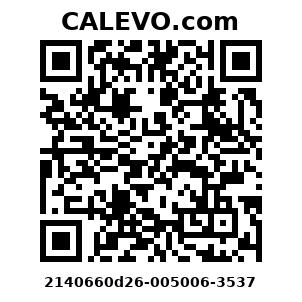 Calevo.com Preisschild 2140660d26-005006-3537