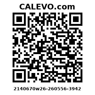 Calevo.com Preisschild 2140670w26-260556-3942