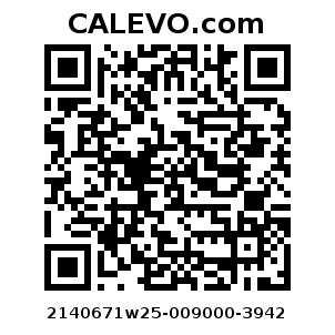 Calevo.com Preisschild 2140671w25-009000-3942