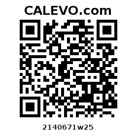 Calevo.com pricetag 2140671w25