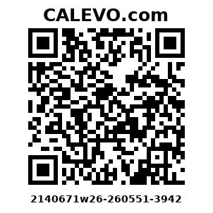 Calevo.com Preisschild 2140671w26-260551-3942