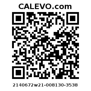 Calevo.com Preisschild 2140672w21-008130-3538