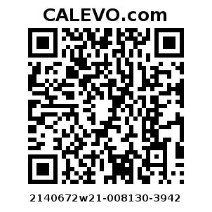 Calevo.com Preisschild 2140672w21-008130-3942