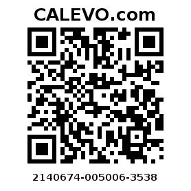 Calevo.com Preisschild 2140674-005006-3538